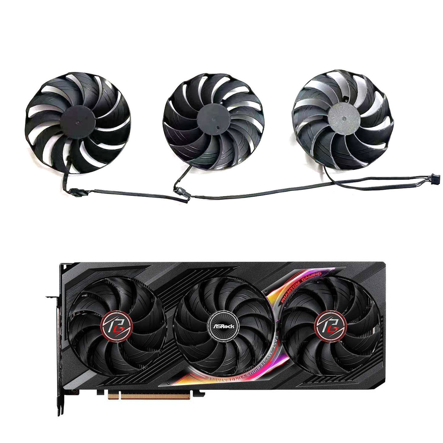 New Cooling Fan 4PIN 98MM CF10 - Rx 7800 Xt 16Gb review and price