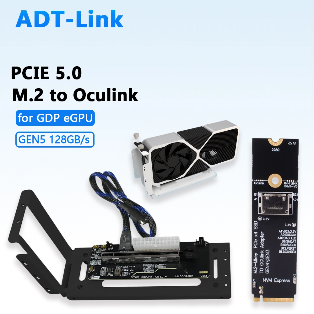 OCuLink EGPU Dock PCIe 5.0 X4  - Oculink Gpu Dock Station review and price
