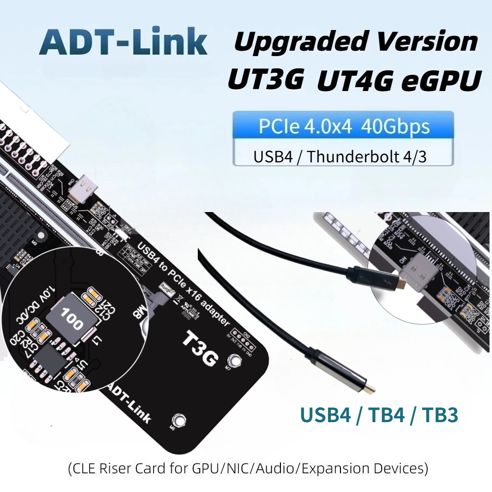 Upgarded New EGPU Thunderbolt  - Gpu External Dock Egpu Thunderbolt 4 review and price