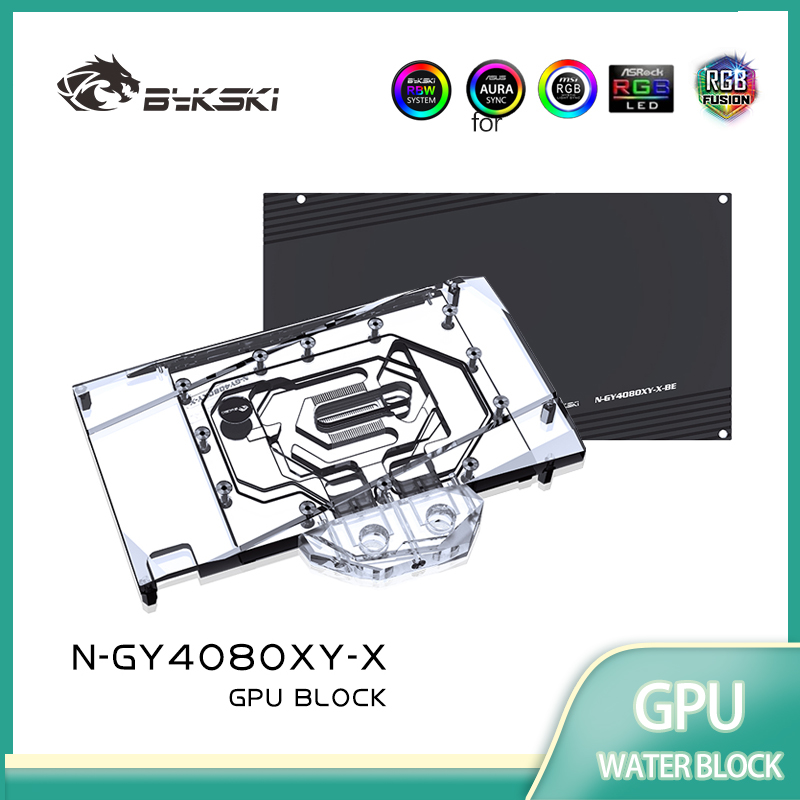 Bykski N-GY4080XY-X GPU Block  - Rtx 4080 Water Cooling Block review and price